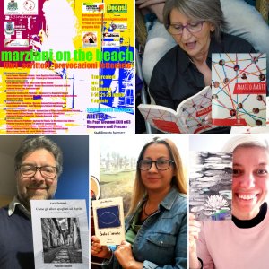 “MARZIANI… on the beach/la letteratura come non l'avete mai incontrata”: libri_scrittori_provocazioni letterarie