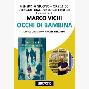 Marco Vichi presenta il suo nuovo romanzo a Firenze