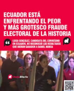 Presidenziali Ecuador: la frode nell'urna