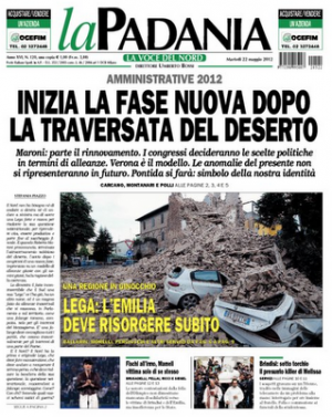 Lega Nord sconfitta 7 volte su 7? Non ditelo ai lettori de "La Padania"