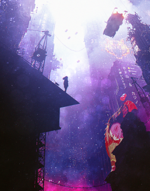 L'Arte Digitale di Dangiuz: Un Viaggio nel Cyberpunk e nel mondo Romantico