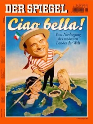 Der Spiegel. L'Italia raccontata in quattro copertine
