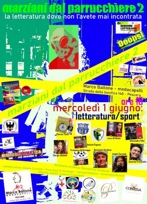 Marziani dal parrucchiere 2022 - la letteratura dove non l'avete mai incontrata