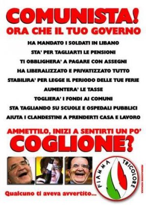 Con un se e un ma, senza violenza, ma con rancore, mi consenta Cavaliere: dico la mia