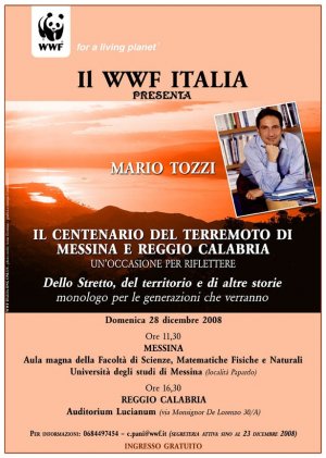 Mario Tozzi a Messina per il centenario del terremoto