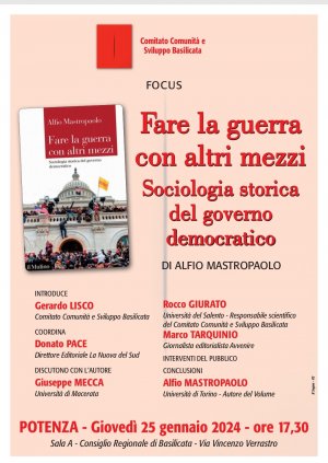 Confronto a più voci sul governo democratico.