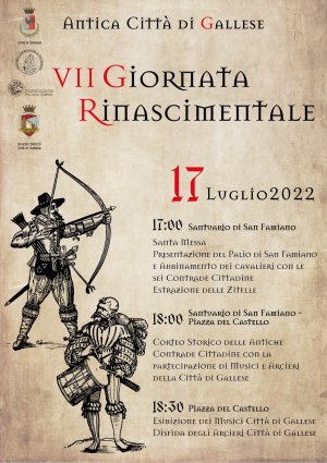 Gallese prepara la Giornata Rinascimentale