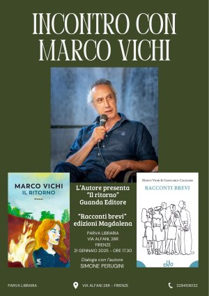 Marco Vichi a “Parva Libraria”