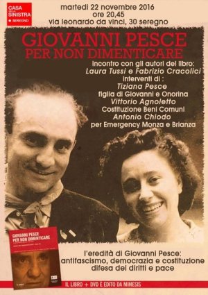 Attualizzare la Resistenza per la Comune Umanità: con Vittorio Agnoletto, Fabrizio Cracolici, Tiziana Pesce, Laura Tussi