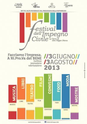 Al via il Festival dell'Impegno Civile nelle terre dei boss