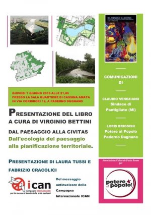 Dal Paesaggio alla Civitas. Dall'Ecologia del Paesaggio alla pianificazione territoriale
