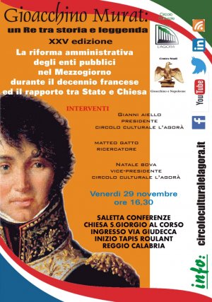 Decennio francese in Calabria: incontro al Circolo Culturale “L'Agorà”