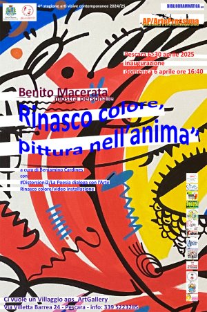Benito Macerata dopo New York, Dubai, Mexico City arriva a Pescara