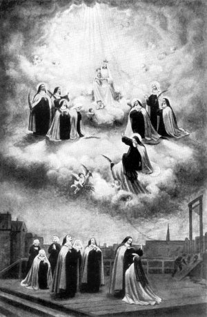 Luglio francese 1794: le Beate Martiri di Compiègne.