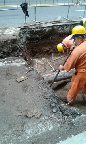 Roma, Via Piave: nuovo ritrovamento archeologico. Intanto si tolgono i sampietrini dal centro...