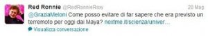 Red Ronnie e i suoi sproloqui, arrivati anche al Tg1