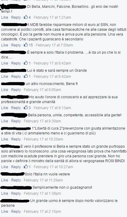 l'Italia e Rosi Bindi