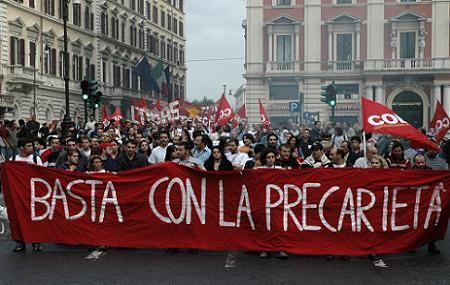 Disoccupati in piazza