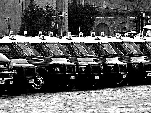 Polizia corteo Polizia corteo