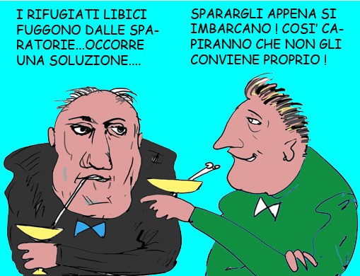 SPARARE AI RIFUGIATI 
