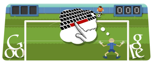 Google Londra 2012 - doodle Calcio Google Londra 2012 - doodle Calcio