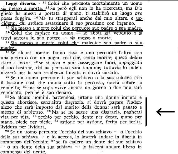 Bibbia Pena di Morte