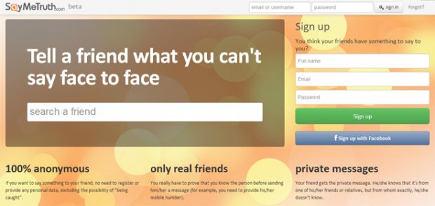 Saymetruth, ecco il Social Network per restare anonimi