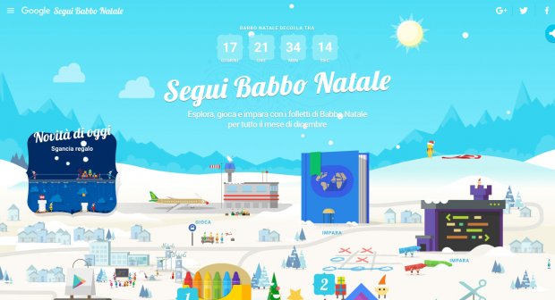 Natale GoogleSantaTracker