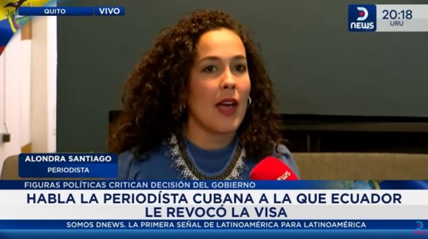 Ecuador: cacciata la giornalista Alondra Santiago Ecuador: cacciata la giornalista Alondra Santiago
