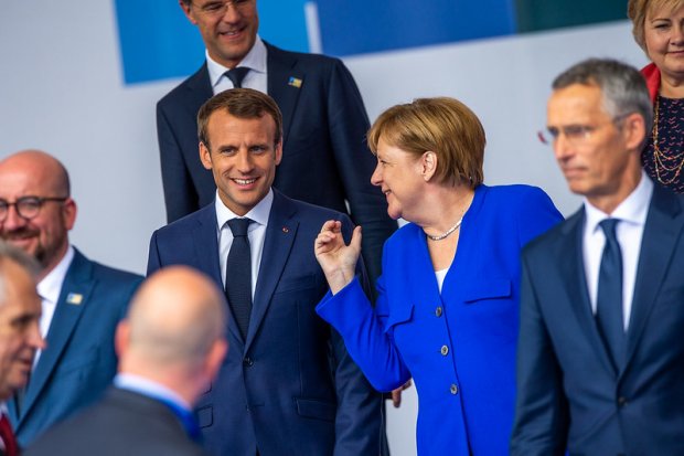 Merkel Macron Merkel Macron