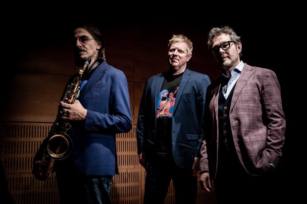 Max Ionata, Jesper Bodilsen, Martin_Maretti Andersen. foto: Roberto Cifarelli Max Ionata, Jesper Bodilsen, Martin_Maretti Andersen. foto: Roberto Cifarelli