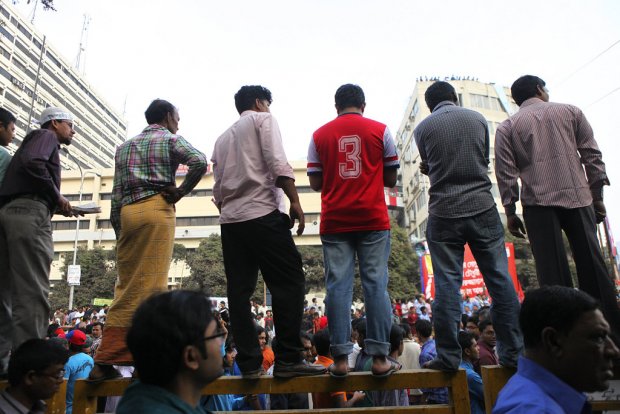 Bangladesh Unites at Shahabag Square for Protesting against War Crimes and with the demand to hang all War Criminals