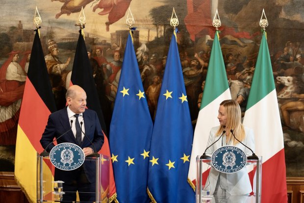 Incontro Meloni - Scholz Incontro Meloni - Scholz