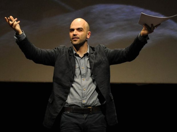 Roberto Saviano al Festival internazionale del giornalismo nel 2011