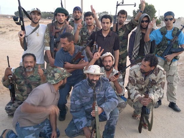 Miliziani libici nel 2011