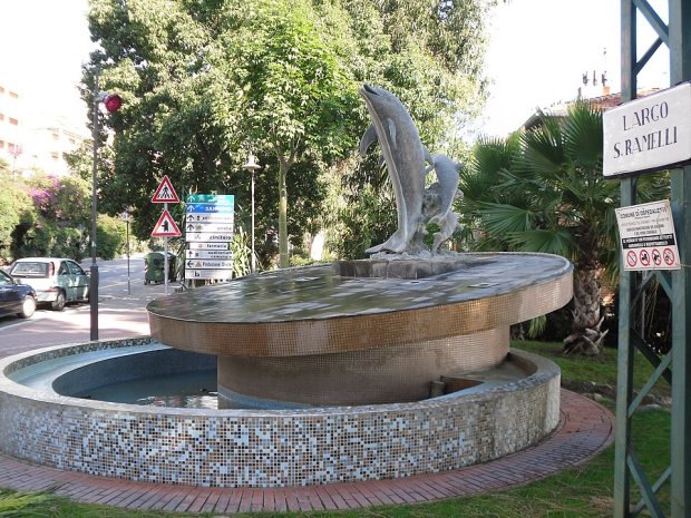 Largo Ramelli a Ospedaletti (IM)
