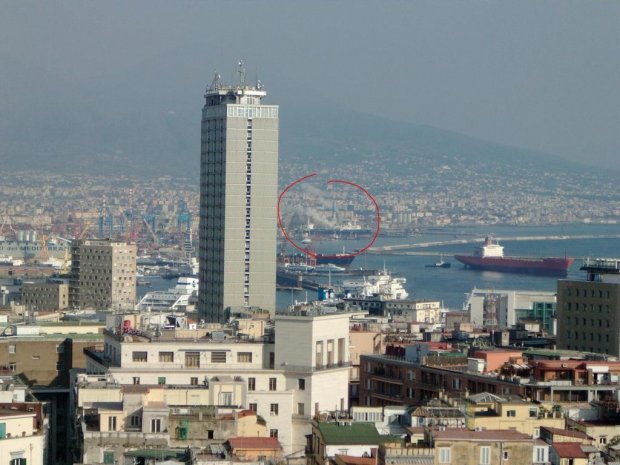 La turbogas di Napoli