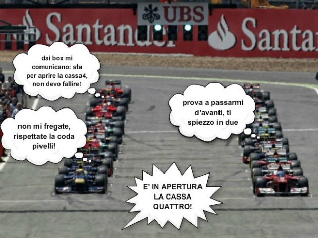 La fila al supermercato come la peggior partenza di formula1