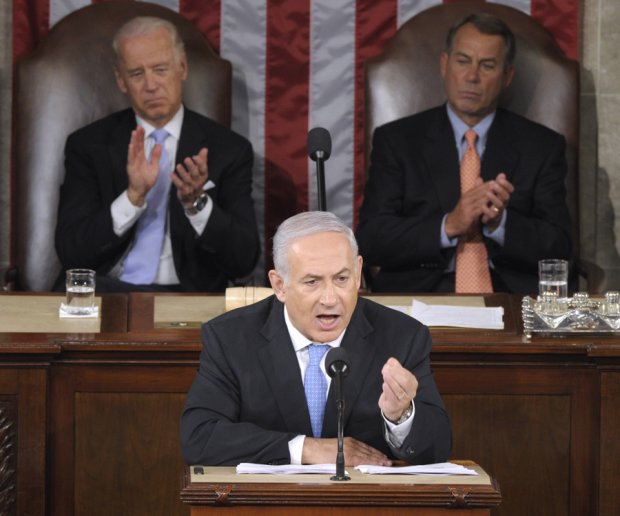 Benjamin Netanyahu, Joe Biden, John Boehner