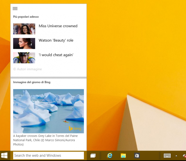 cortana in funzionae