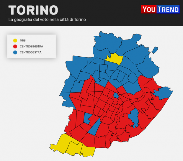 1 7 Addio zone rosse: il centrosinistra si rinchiude nei centri urbani