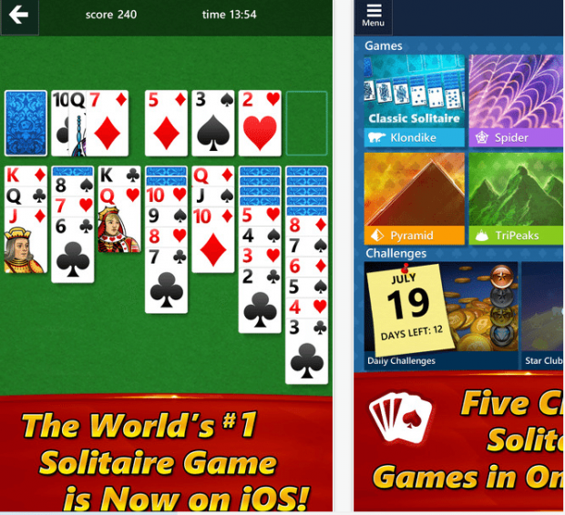 microsoft solitaire